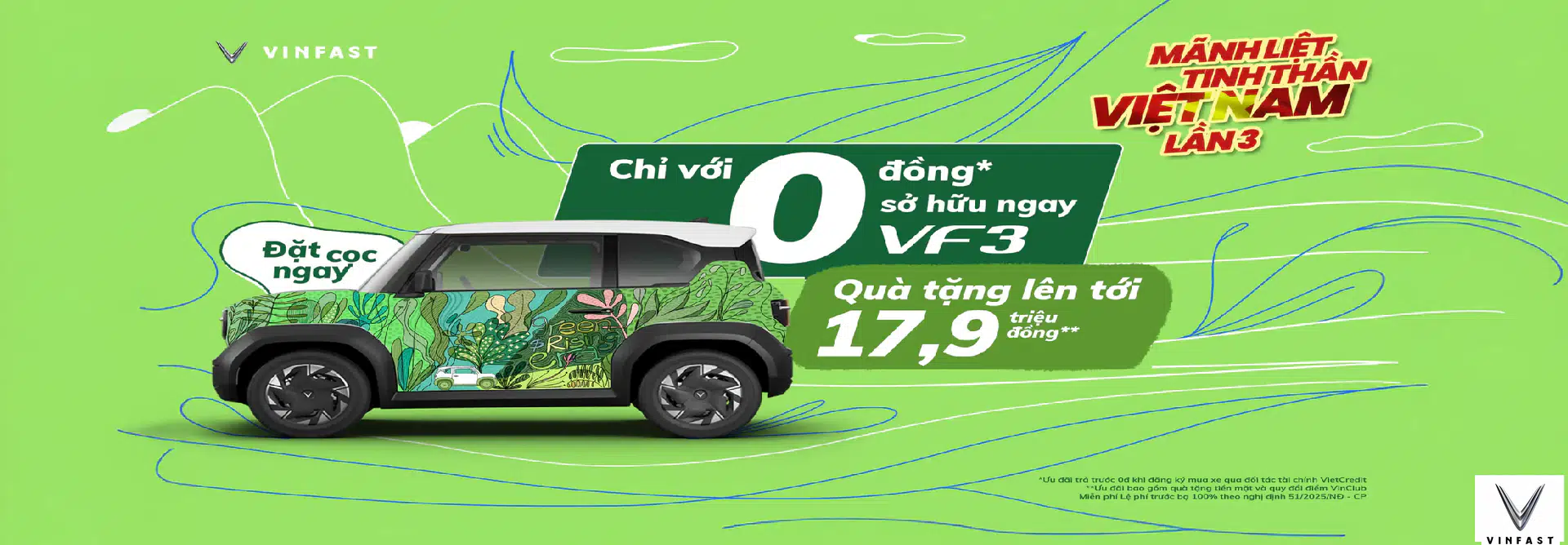 Banner VinFast VF3 » VinFast Đồng Nai » VINFAST MIỀN NAM - ĐỒNG NAI